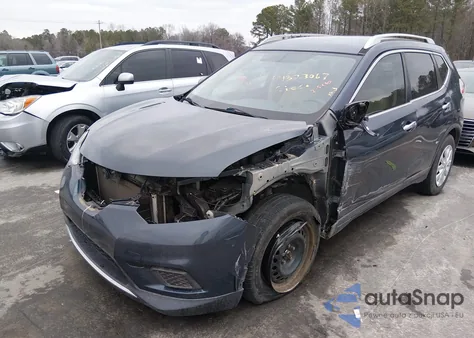 2016 Nissan Rogue S z USA, uszkodzony, nr VIN JN8AT2MT0GW015010